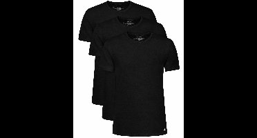 Calvin Klein T-shirts cotton stretch 3-pack zwart